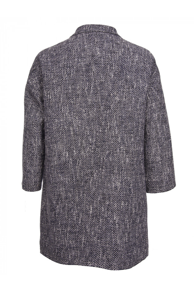 Etro Mantel in Schwarz/Weiß