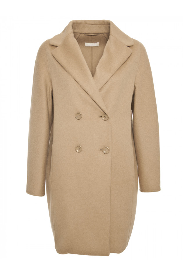Max Mara Mantel LASTRA in Beige/Camel