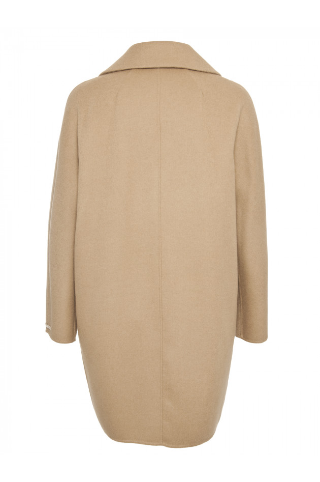 Max Mara Mantel LASTRA in Beige/Camel