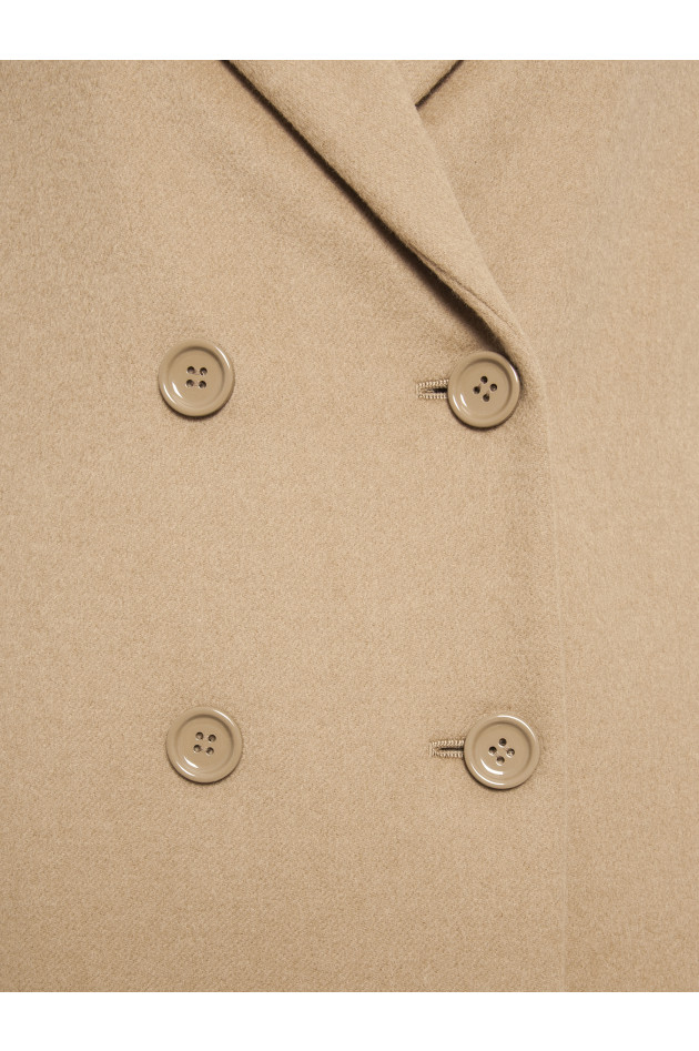 Max Mara Mantel LASTRA in Beige/Camel