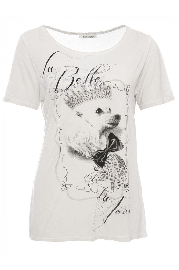 Margittes Shirt Natur mit Print