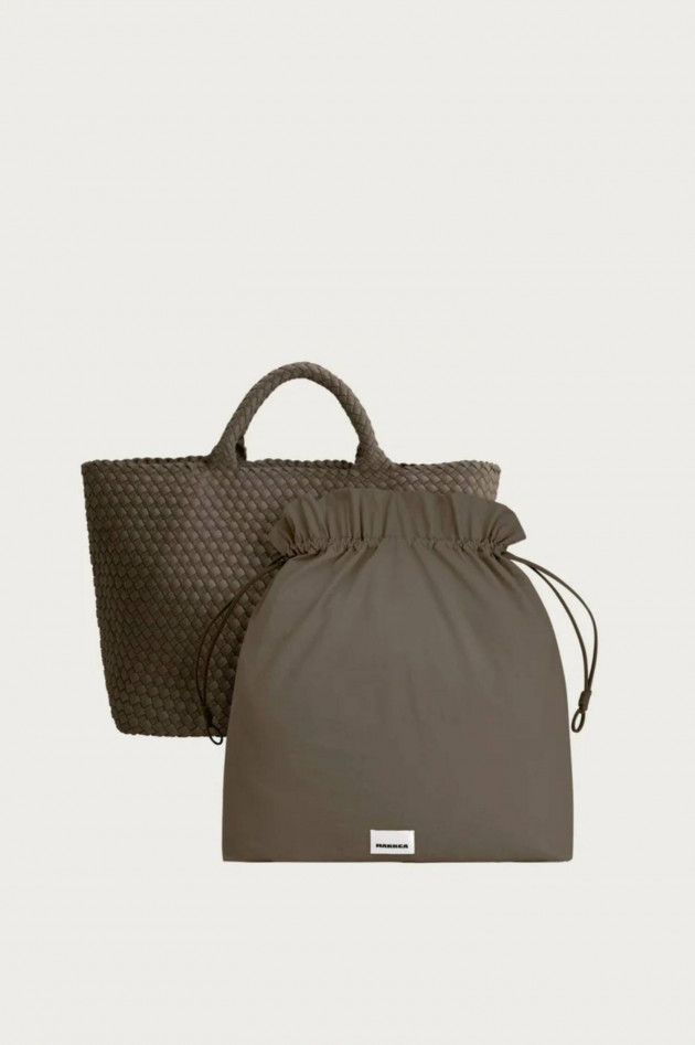 Marrea Neopren-Shopper LARGE in Coco Fresco