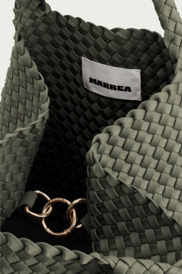 Marrea Neopren-Shopper MEDOUM in Dark Olivia