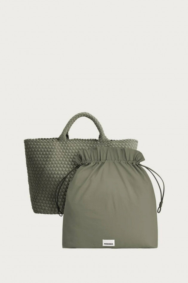 Marrea Neopren-Shopper LARGE in Dark Olivia