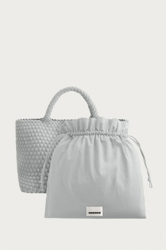 Marrea Neopren-Shopper MEDIUM in Silver Seashell