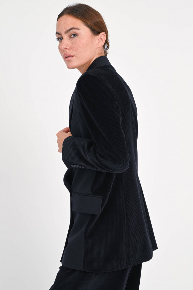 Max Mara Cord-Woll-Blazer POTENTE in Ultramarine