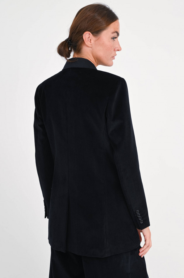 Max Mara Cord-Woll-Blazer POTENTE in Ultramarine