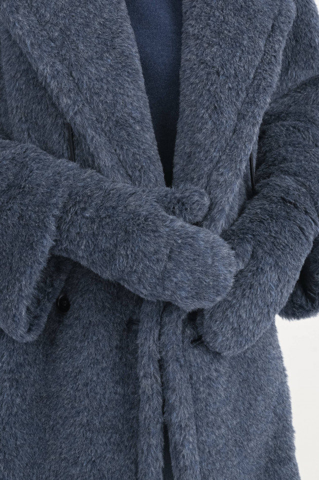 Max Mara Fäustlinge OMBRATO in Dunkelblau