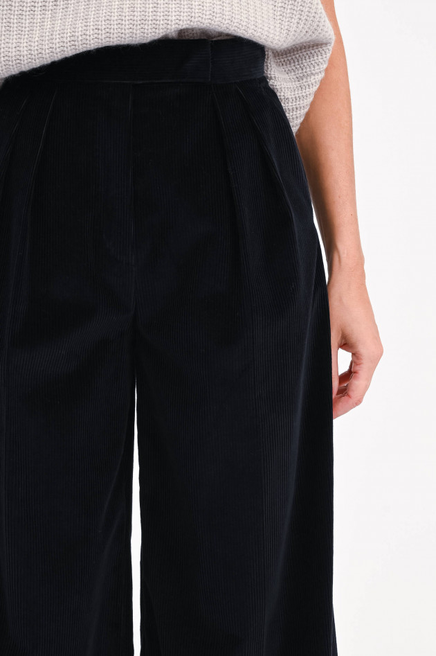 Max Mara Cordhose GILLY in Ultramarine
