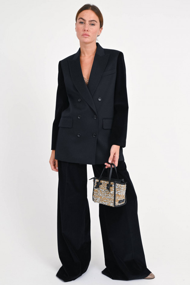 Max Mara Cordhose GILLY in Ultramarine