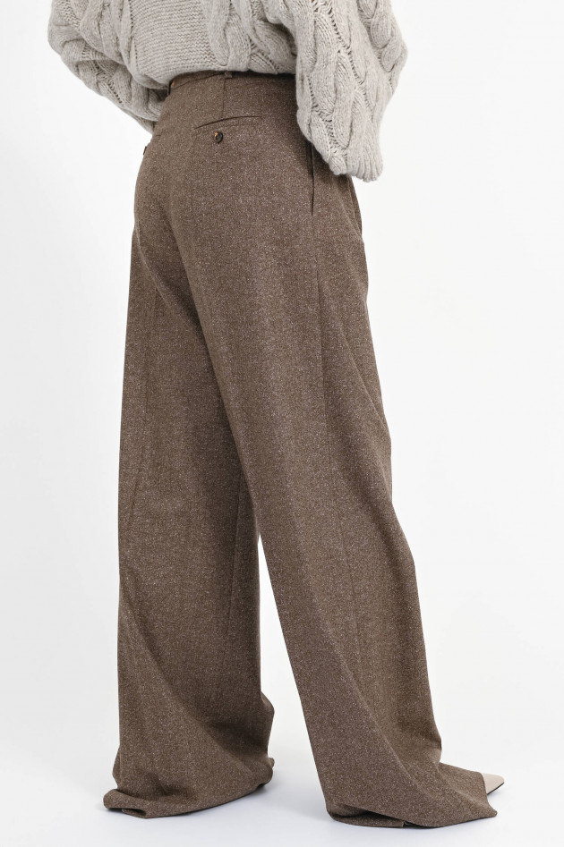Max Mara Wide-Leg Hose BRAVA in Taback