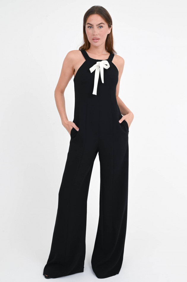 Max Mara Jumpsuit ESTRO in Schwarz