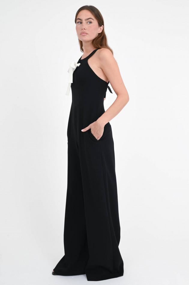 Max Mara Jumpsuit ESTRO in Schwarz