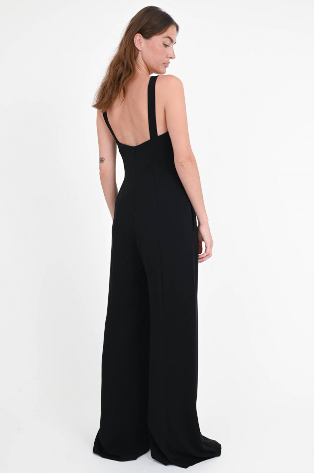 Max Mara Jumpsuit ESTRO in Schwarz