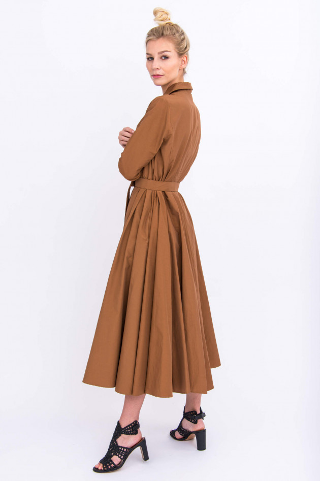 Max Mara Midi-Kleid SAVERIA in Cognac