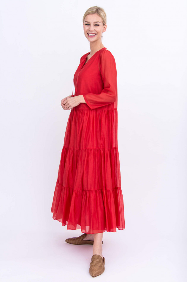 Max Mara Maxi-Tunikakleid AROLD in Rot