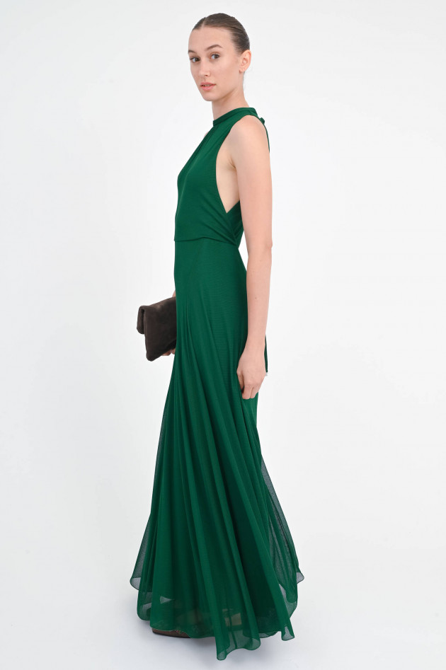 Max Mara Maxi-Kleid CARNET in Smaragdgrün