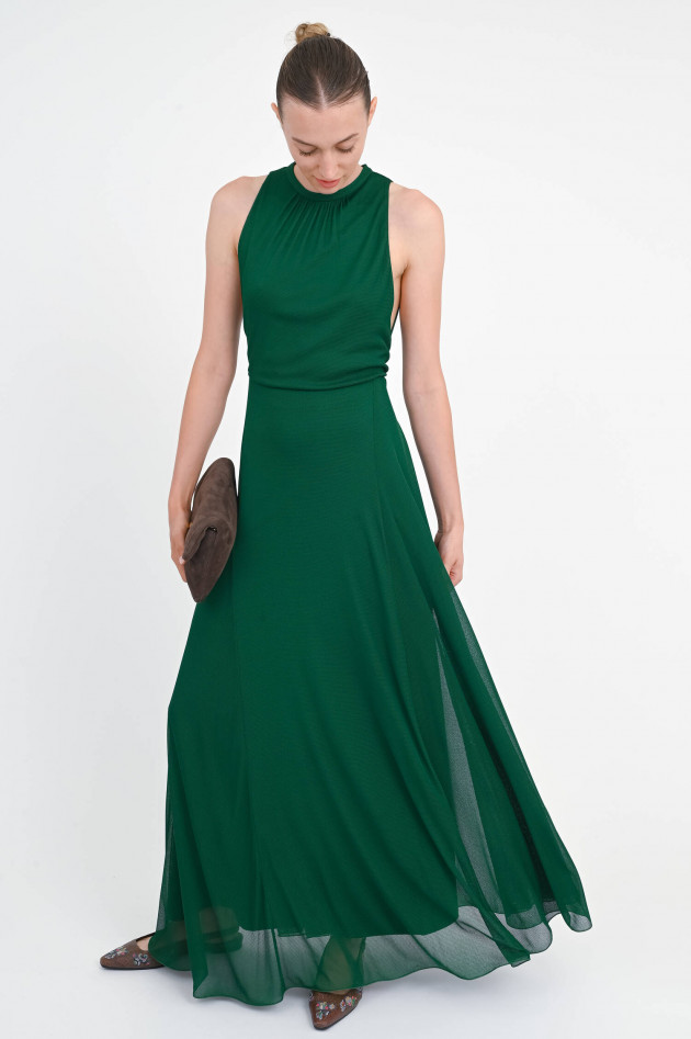 Max Mara Maxi-Kleid CARNET in Smaragdgrün