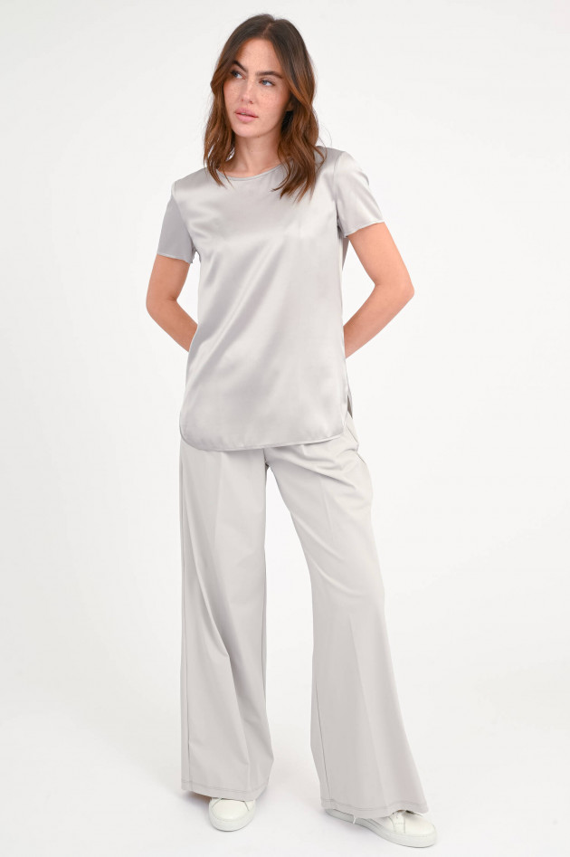Max Mara Leisure Blusenshirt CORTONA in Perlgrau