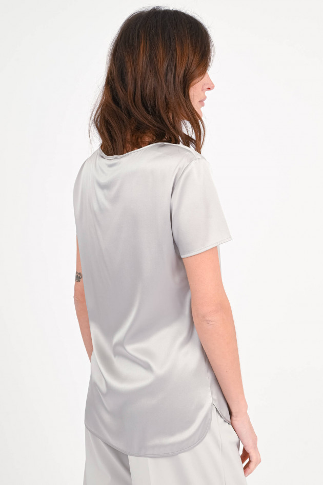 Max Mara Leisure Blusenshirt CORTONA in Perlgrau