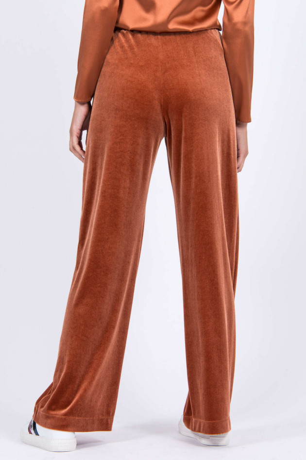 Max Mara Leisure Weite Hose AGORDO in Rost