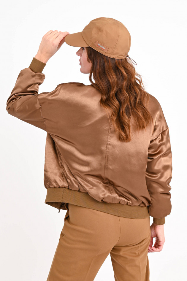Max Mara Leisure Basecap FORMIA in Camel