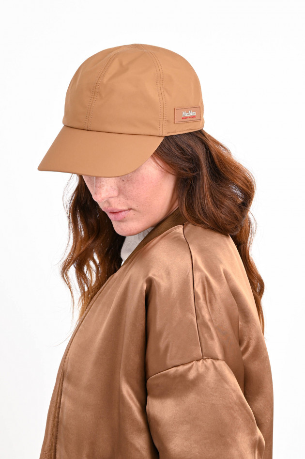 Max Mara Leisure Basecap FORMIA in Camel