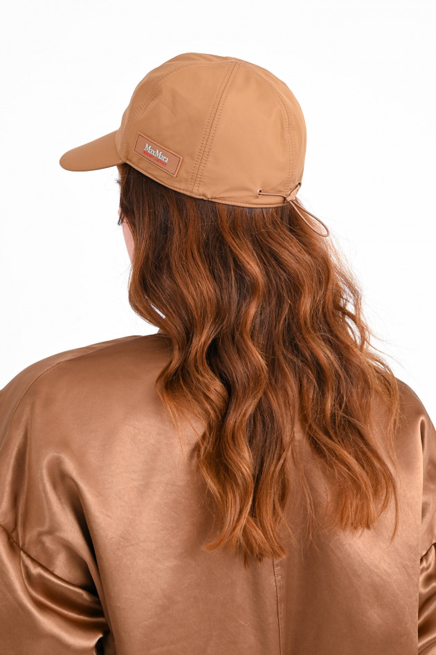 Max Mara Leisure Basecap FORMIA in Camel