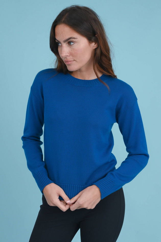 Max Mara Leisure Strickpullover FEDRA in Azurblau