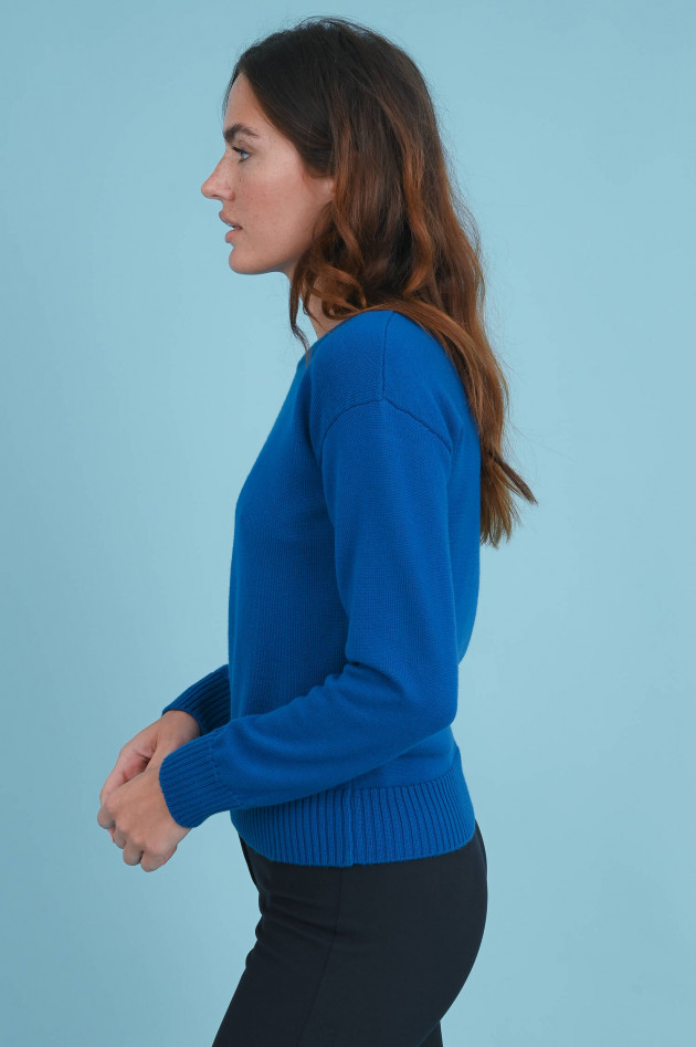 Max Mara Leisure Strickpullover FEDRA in Azurblau
