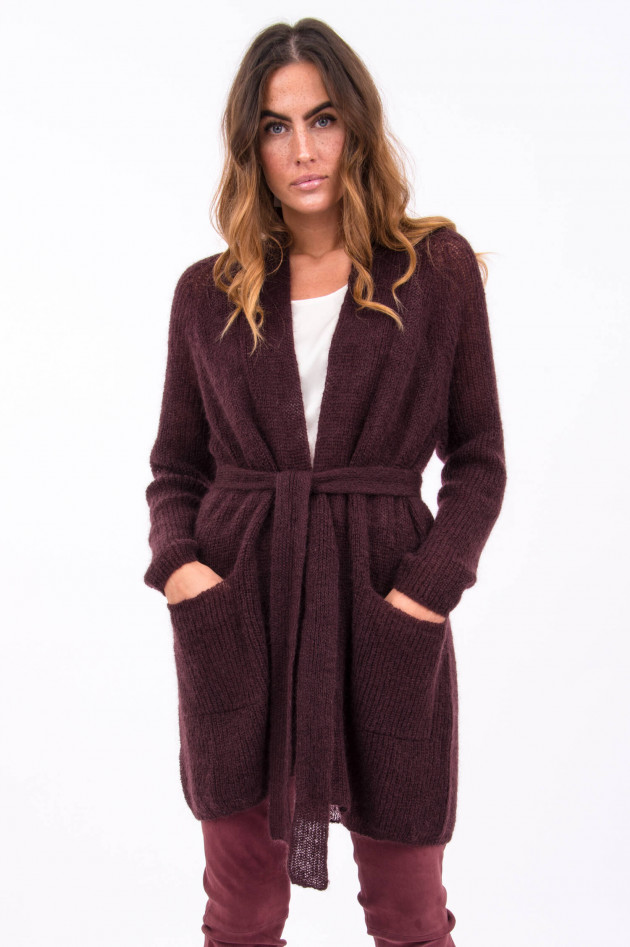 Max Mara Leisure Strickcardigan LIUTO in Bordeaux