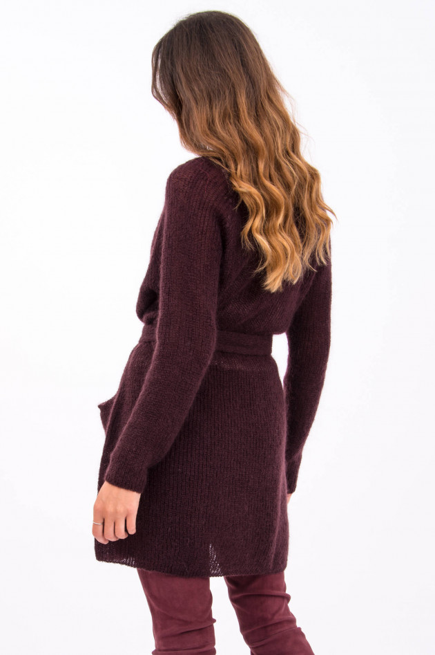 Max Mara Leisure Strickcardigan LIUTO in Bordeaux