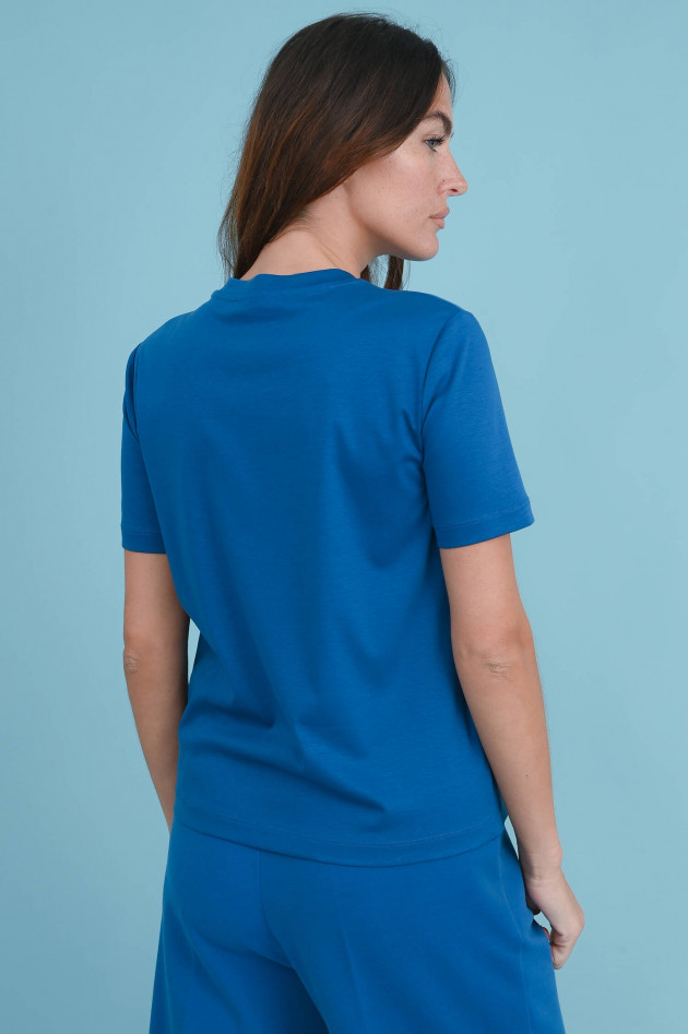 Max Mara Leisure T-Shirt MONVISO in Azurblau