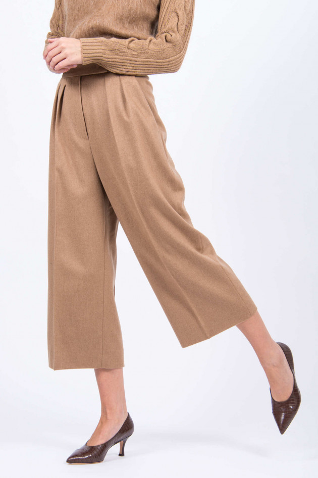 Max Mara Main Culotte PEPLO in Camel