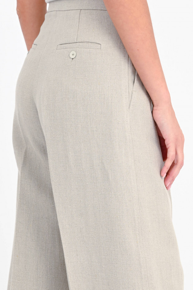 Max Mara Main Leinenhose CADEN in Beige