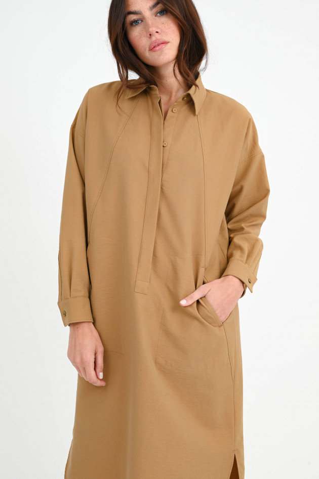 Max Mara Main Kleid ESULE in Safaribraun