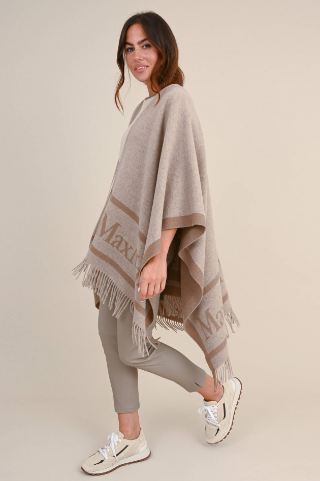 Max Mara Main Wollcape HILDE in Beige