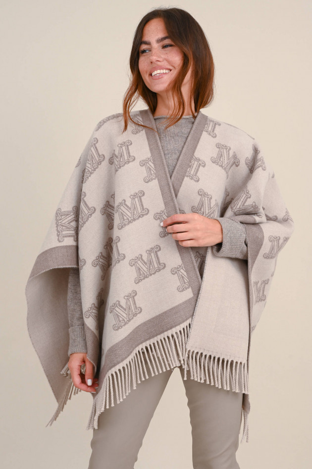 Max Mara Main Wollcape FRINE in Beige