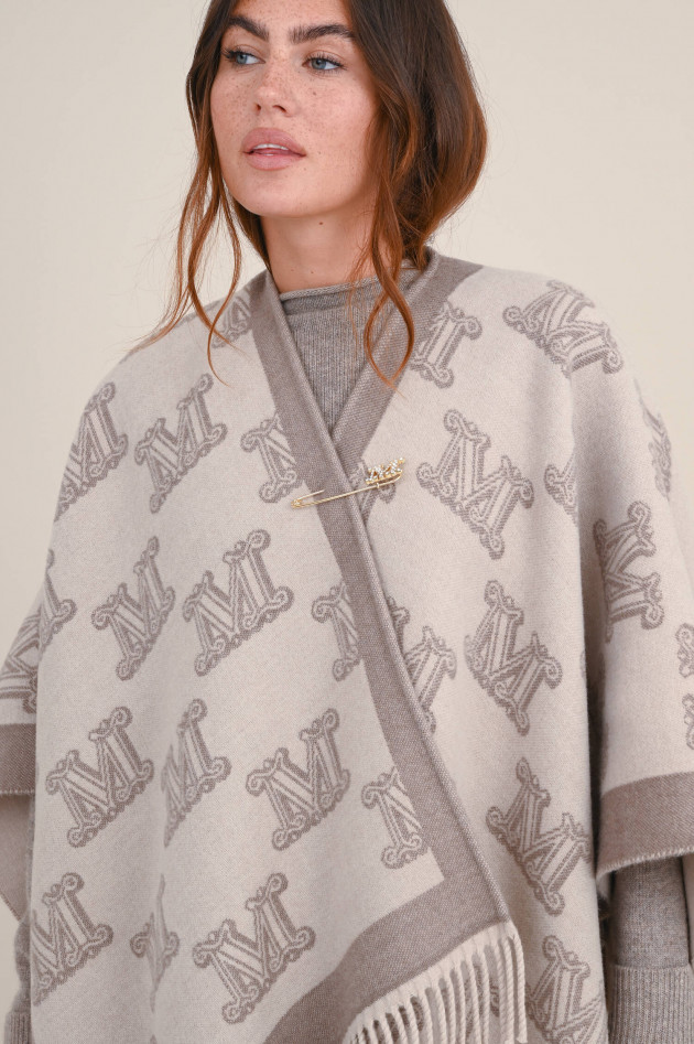 Max Mara Main Wollcape FRINE in Beige