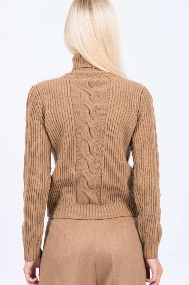 Max Mara Main Rollkragenpullover FORMIA in Camel