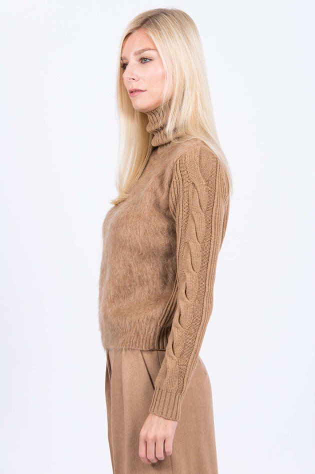 Max Mara Main Rollkragenpullover FORMIA in Camel