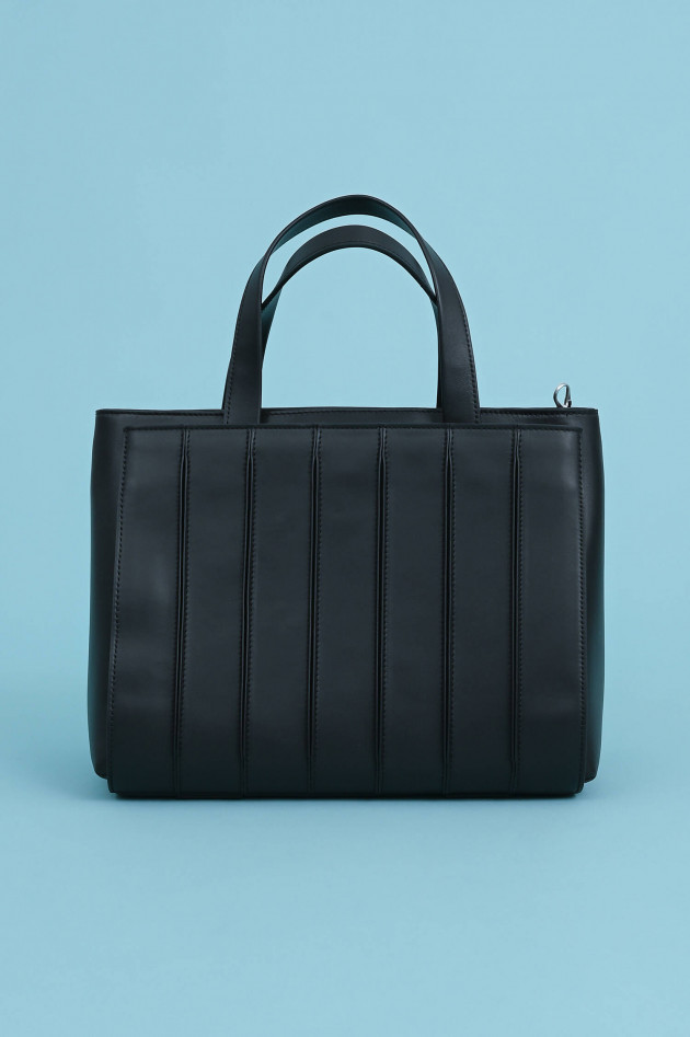 Max Mara Main Leder Tasche WHITNEY in Schwarz | GRUENER.AT