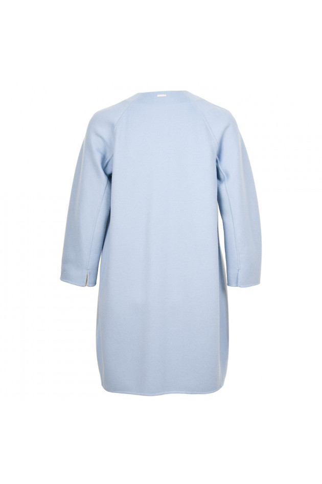 Max Mara Wollmantel in Blau