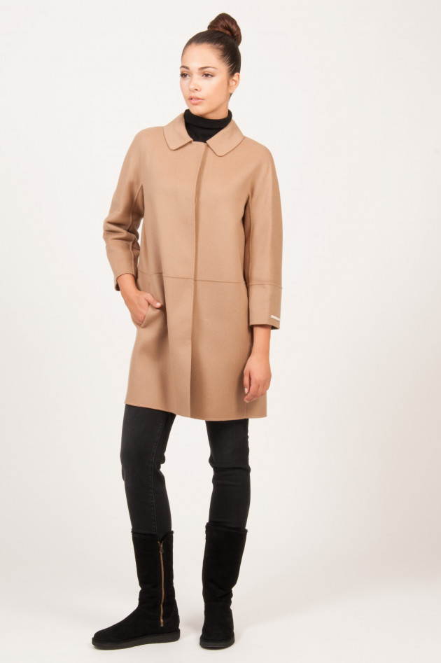 Max Mara Wollmantel in Camel