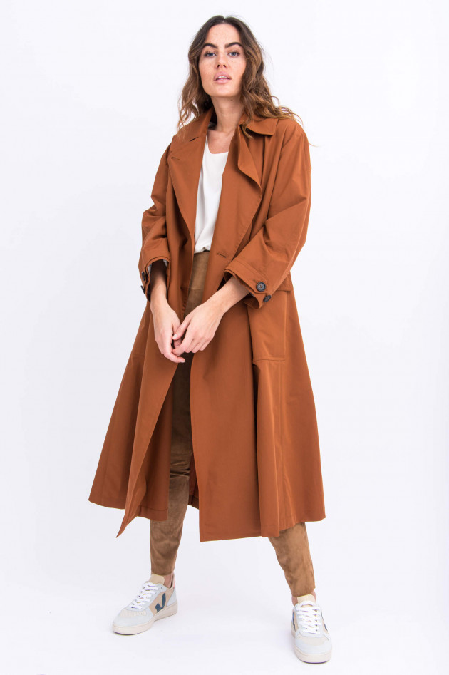 Max Mara Langer Trenchcoat in Rost