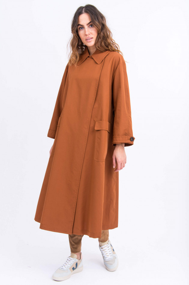 Max Mara Langer Trenchcoat in Rost