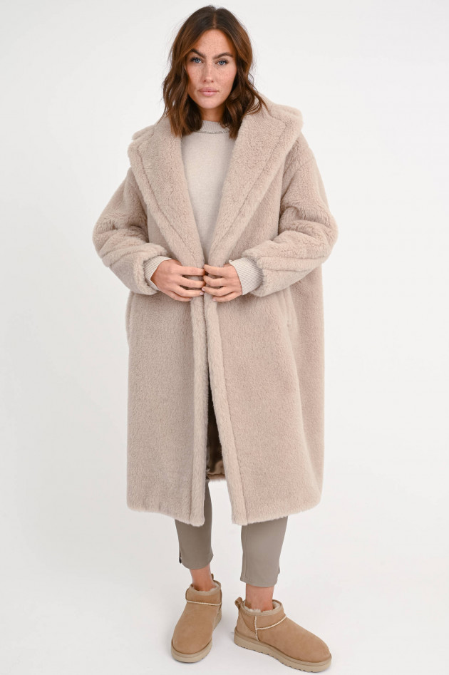 Max Mara Teddymantel TEDGIRL in hellem Beige