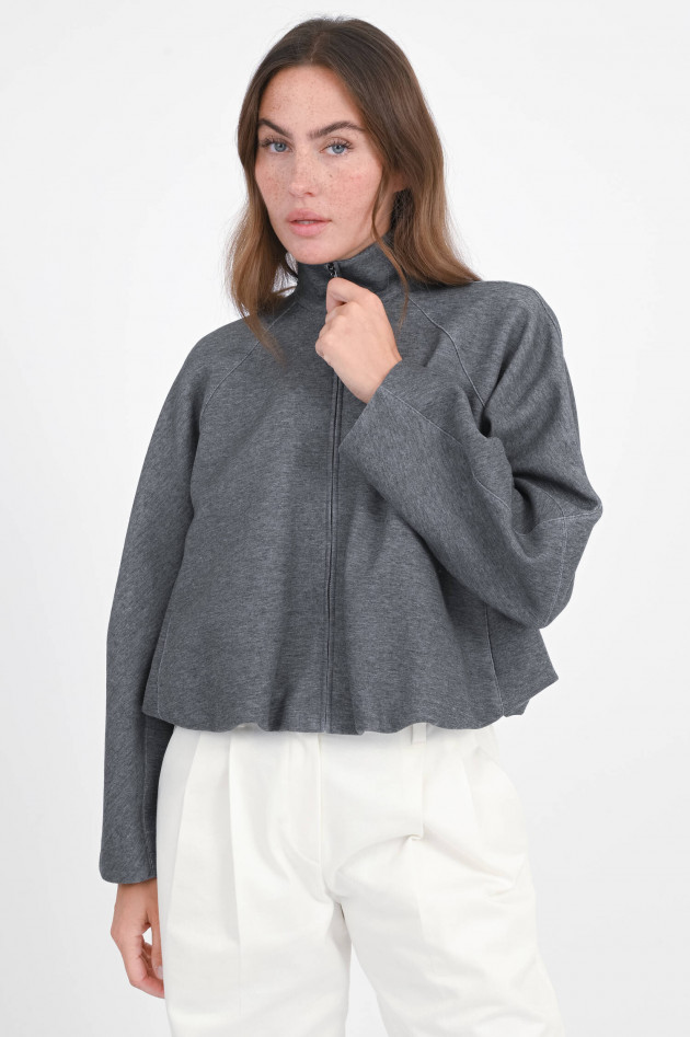 Max Mara MM Bomberjacke ERA in Mittelgrau