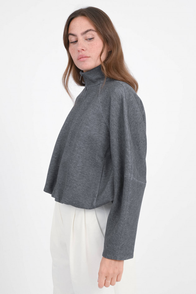 Max Mara MM Bomberjacke ERA in Mittelgrau