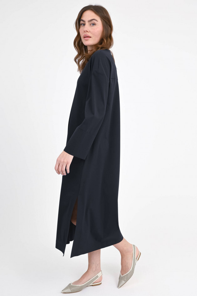 Max Mara MM Kleid REPACE mit Tunika-Ausschnitt in Schwarz